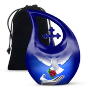 Dove Bird Memorial Urn - Peaceful Cremation Urn For Adult Ashes