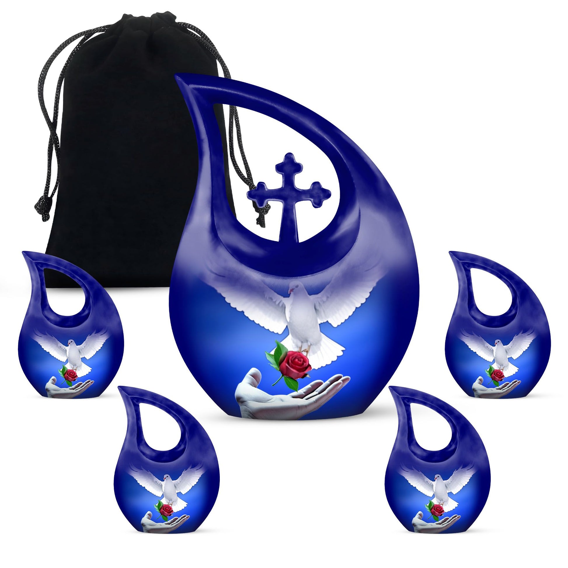 Dove Bird Urns For Ashes - Urn Keepsake For Human Ashes