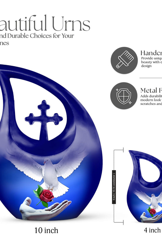 Dove Bird Urns For Ashes - Urn Keepsake For Human Ashes