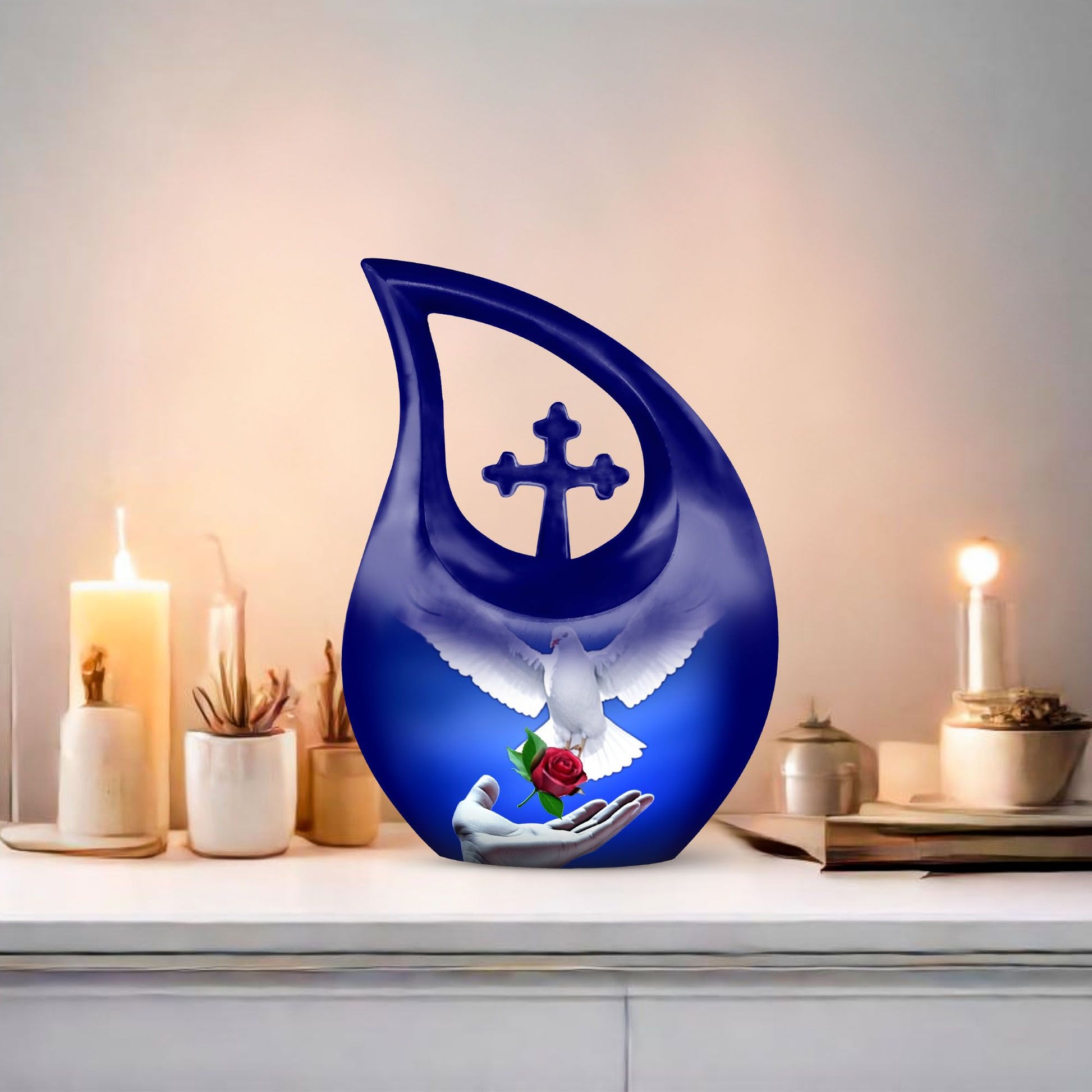 Dove Bird Urns For Ashes - Urn Keepsake For Human Ashes