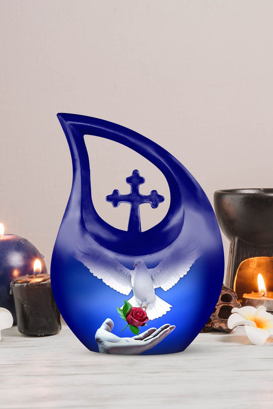 Dove Bird Urns For Ashes - Urn Keepsake For Human Ashes