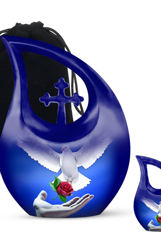 Dove Bird Urns For Ashes - Urn Keepsake For Human Ashes