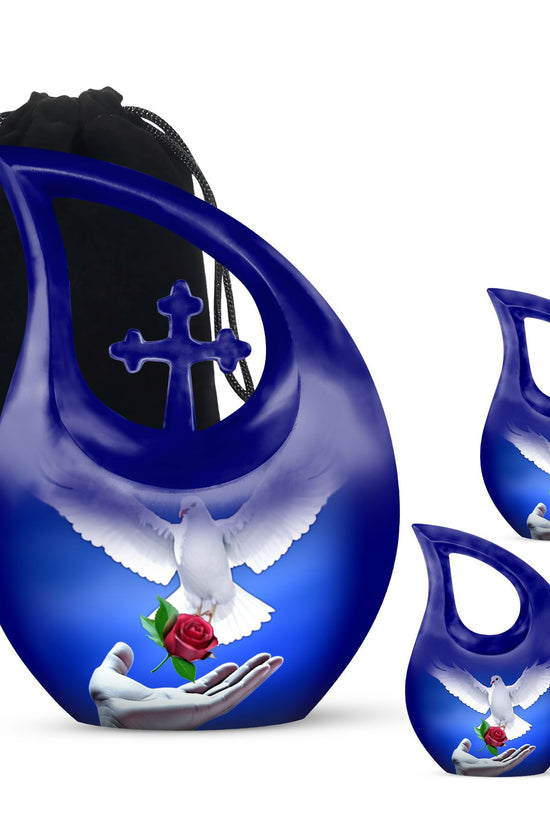 Dove Bird Urns For Ashes - Urn Keepsake For Human Ashes