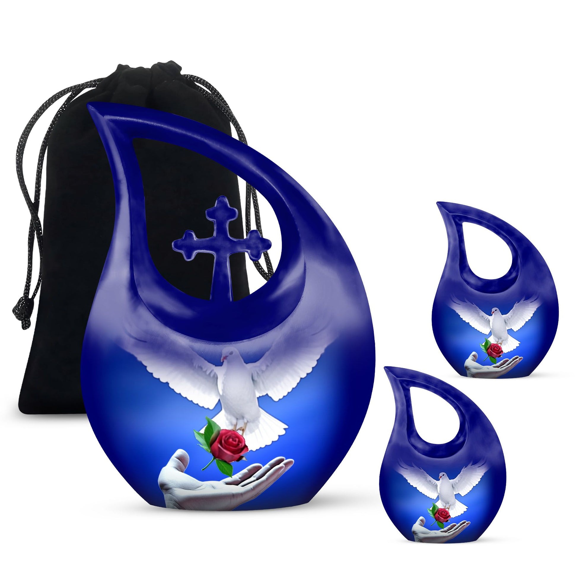 Dove Bird Urns For Ashes - Urn Keepsake For Human Ashes