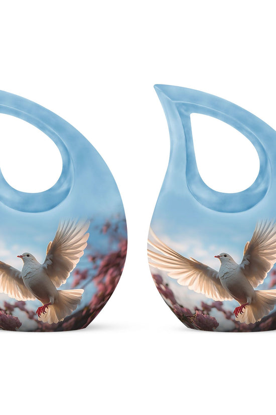 Dove Bird Urns For Ashes - Urn Keepsakes For Human Ashes