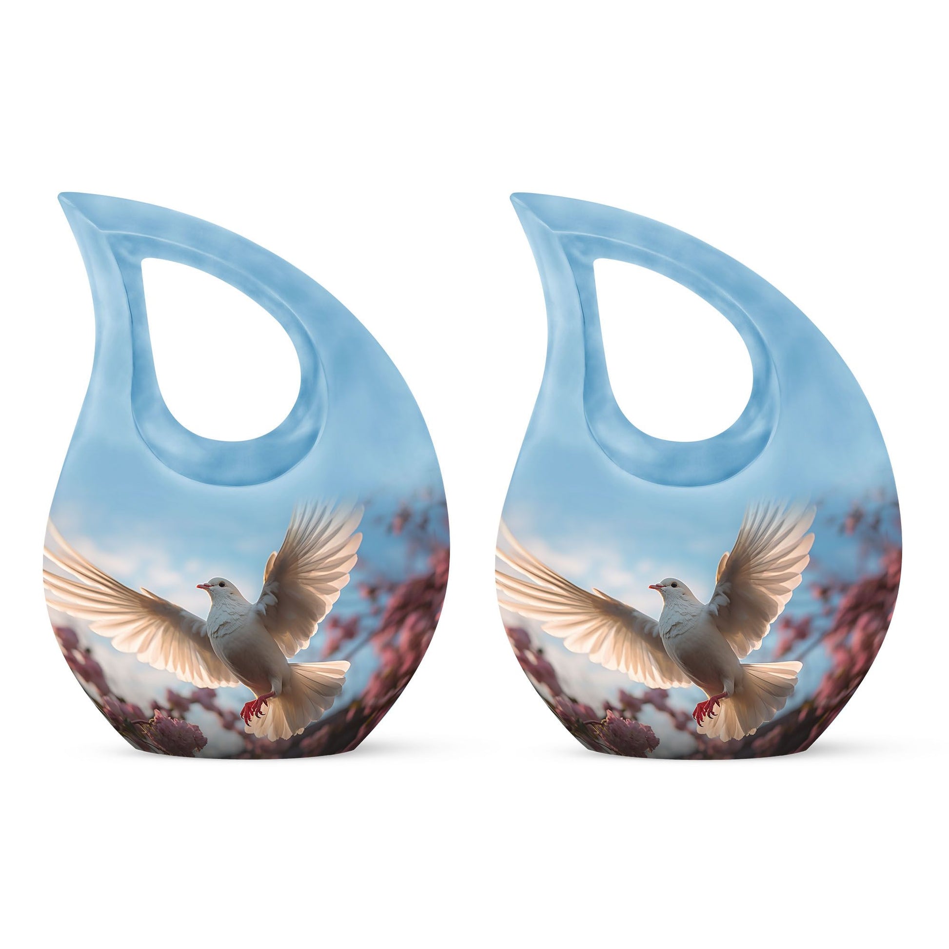 Dove Bird Urns For Ashes - Urn Keepsakes For Human Ashes