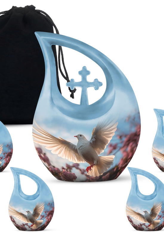 Dove Bird Urns For Ashes - Urn Keepsakes For Human Ashes