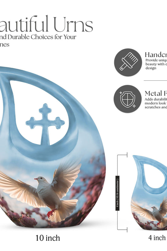 Dove Bird Urns For Ashes - Urn Keepsakes For Human Ashes