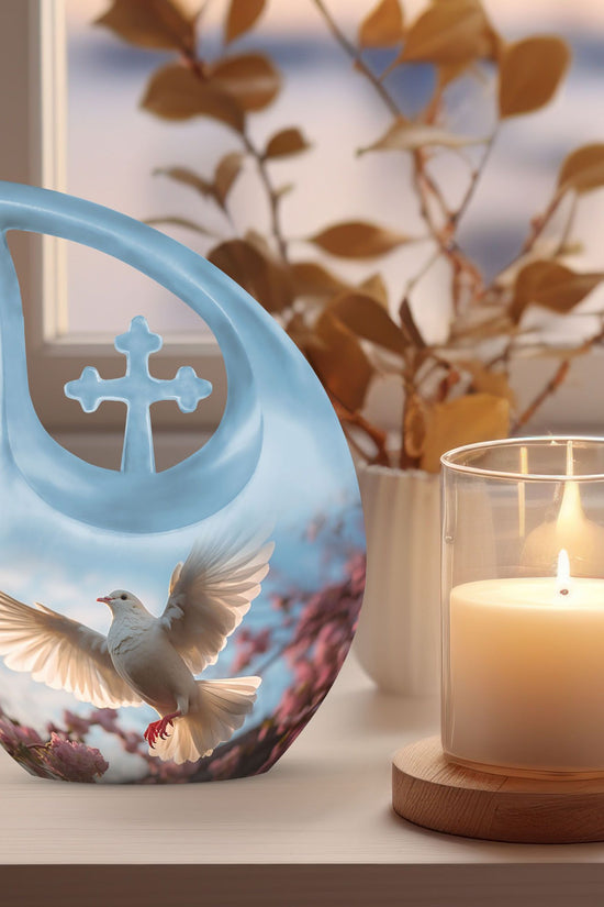 Dove Bird Urns For Ashes - Urn Keepsakes For Human Ashes