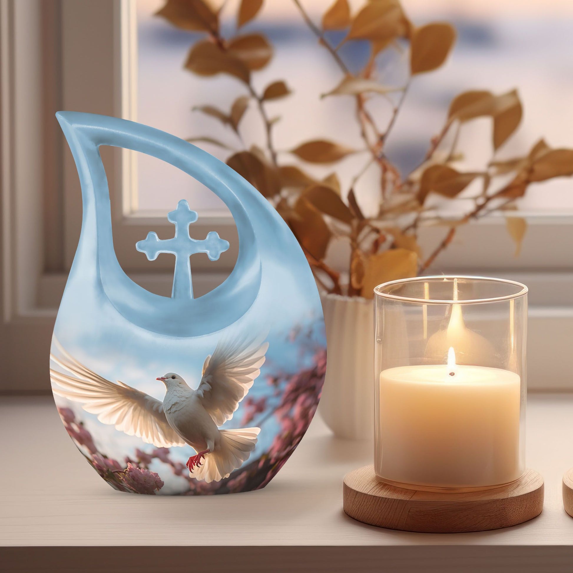 Dove Bird Urns For Ashes - Urn Keepsakes For Human Ashes