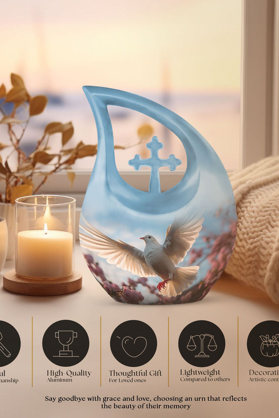 Dove Bird Urns For Ashes - Urn Keepsakes For Human Ashes