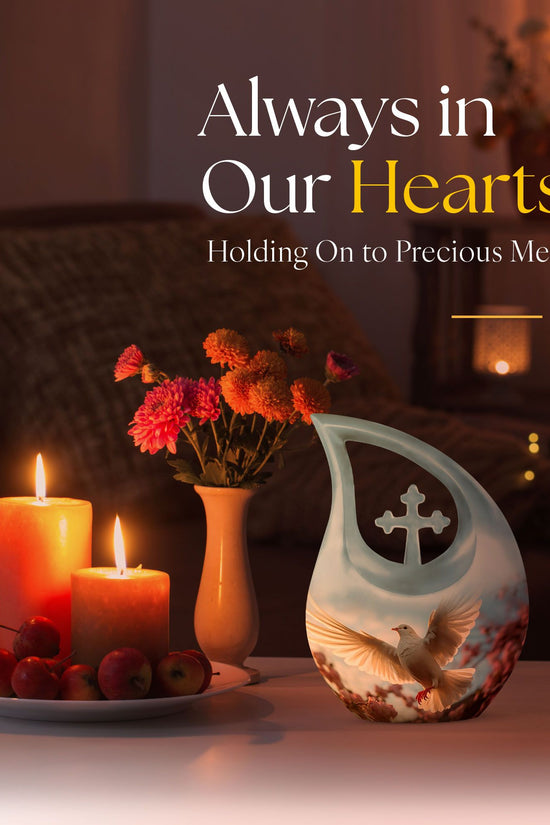 Dove Bird Urns For Ashes - Urn Keepsakes For Human Ashes