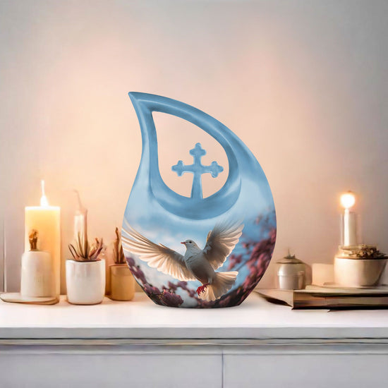 Dove Bird Urns For Ashes - Urn Keepsakes For Human Ashes
