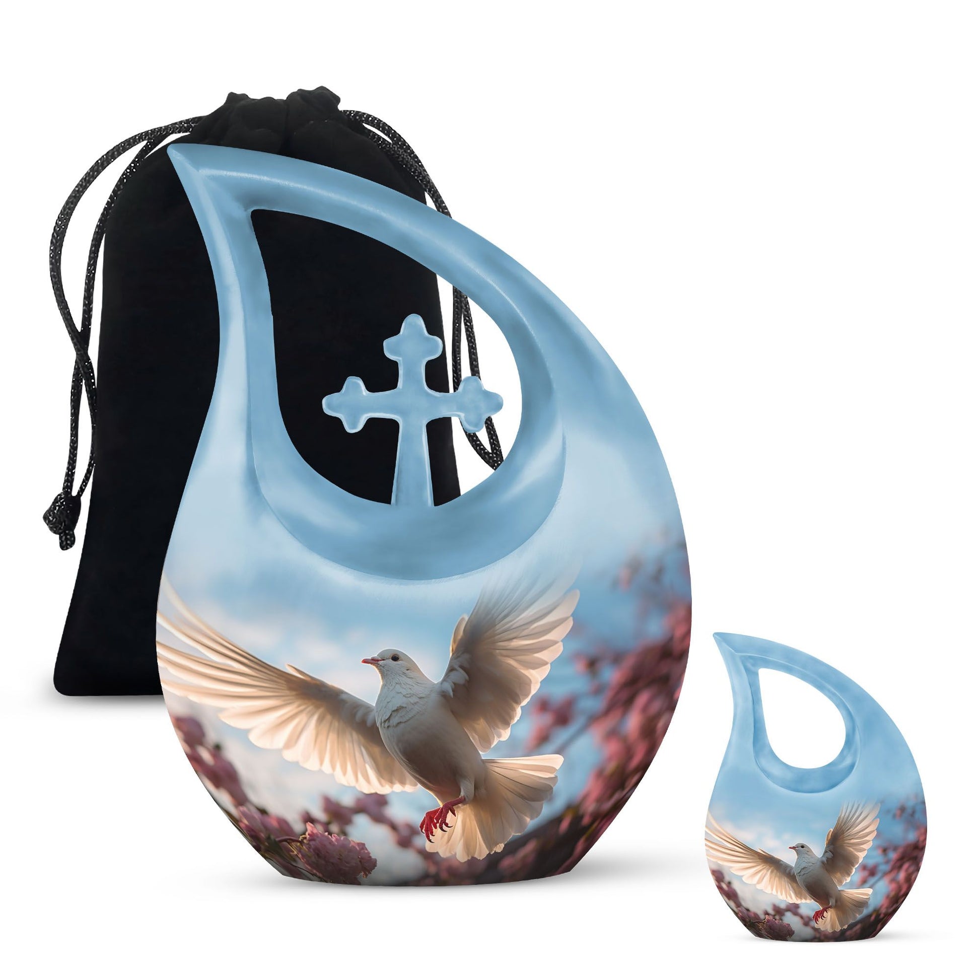 Dove Bird Urns For Ashes - Urn Keepsakes For Human Ashes