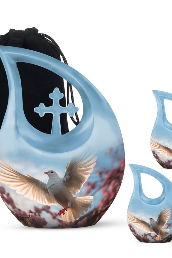 Dove Bird Urns For Ashes - Urn Keepsakes For Human Ashes