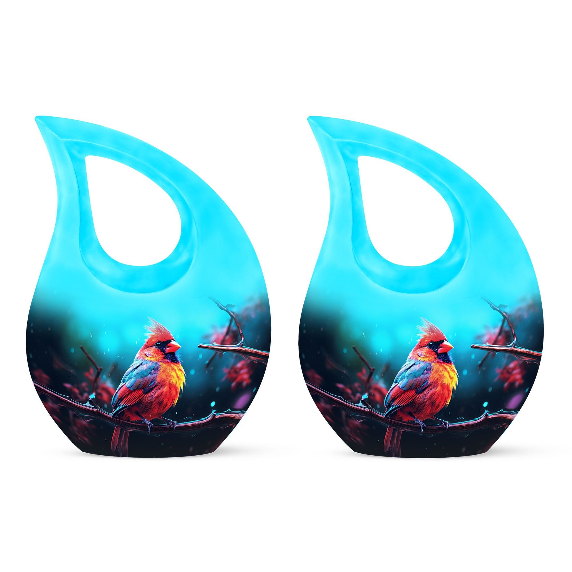 Cardinal Bird Urns For Ashes - Ashes Memorial Keepsake