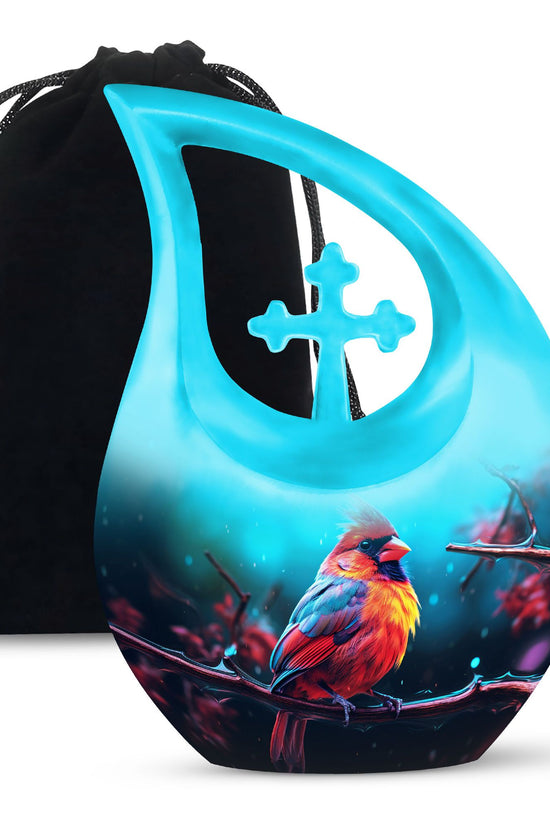 Cardinal Bird Urns For Ashes - Ashes Memorial Keepsake