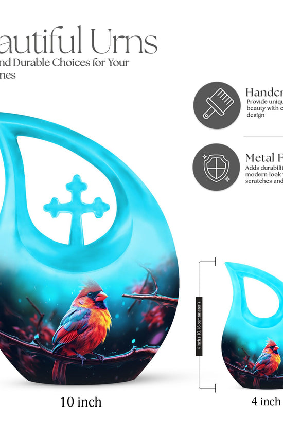 Cardinal Bird Urns For Ashes - Ashes Memorial Keepsake