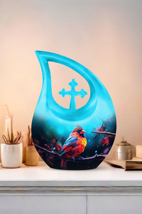 Cardinal Bird Urns For Ashes - Ashes Memorial Keepsake