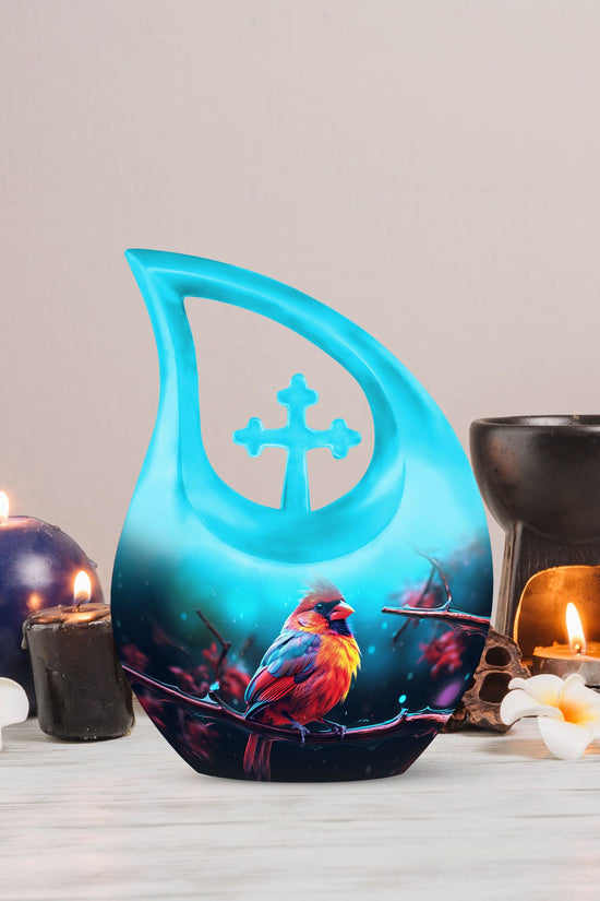 Cardinal Bird Urns For Ashes - Ashes Memorial Keepsake
