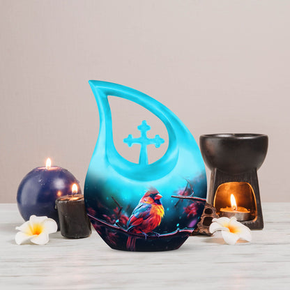 Cardinal Bird Urns For Ashes - Ashes Memorial Keepsake