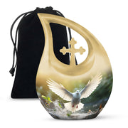 Dove Bird Memorial Urn For Ashes - Cremation Urns For Human Ashes Adult