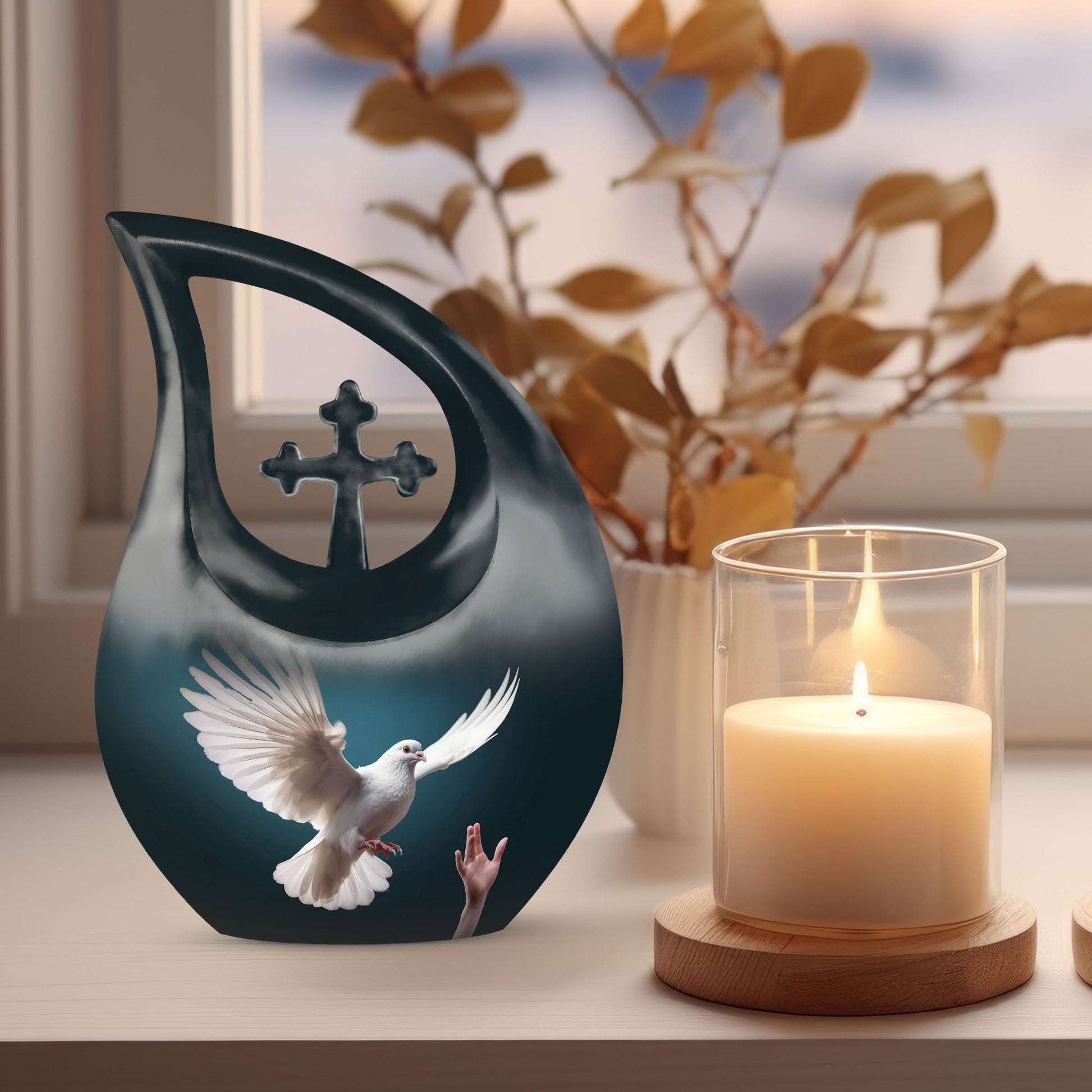 Dove Bird Urns For Ashes - Ash Urns For Humans Keepsake