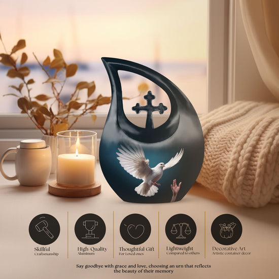 Dove Bird Urns For Ashes - Ash Urns For Humans Keepsake