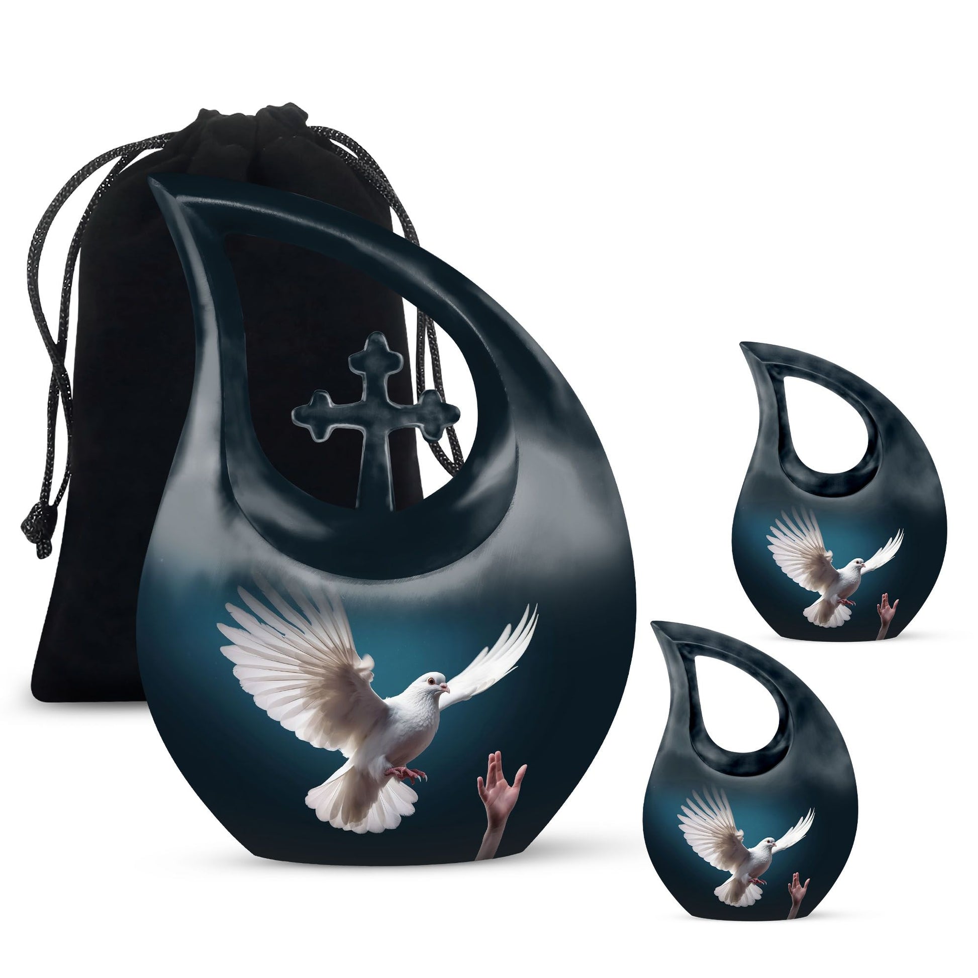 Dove Bird Urns For Ashes - Ash Urns For Humans Keepsake