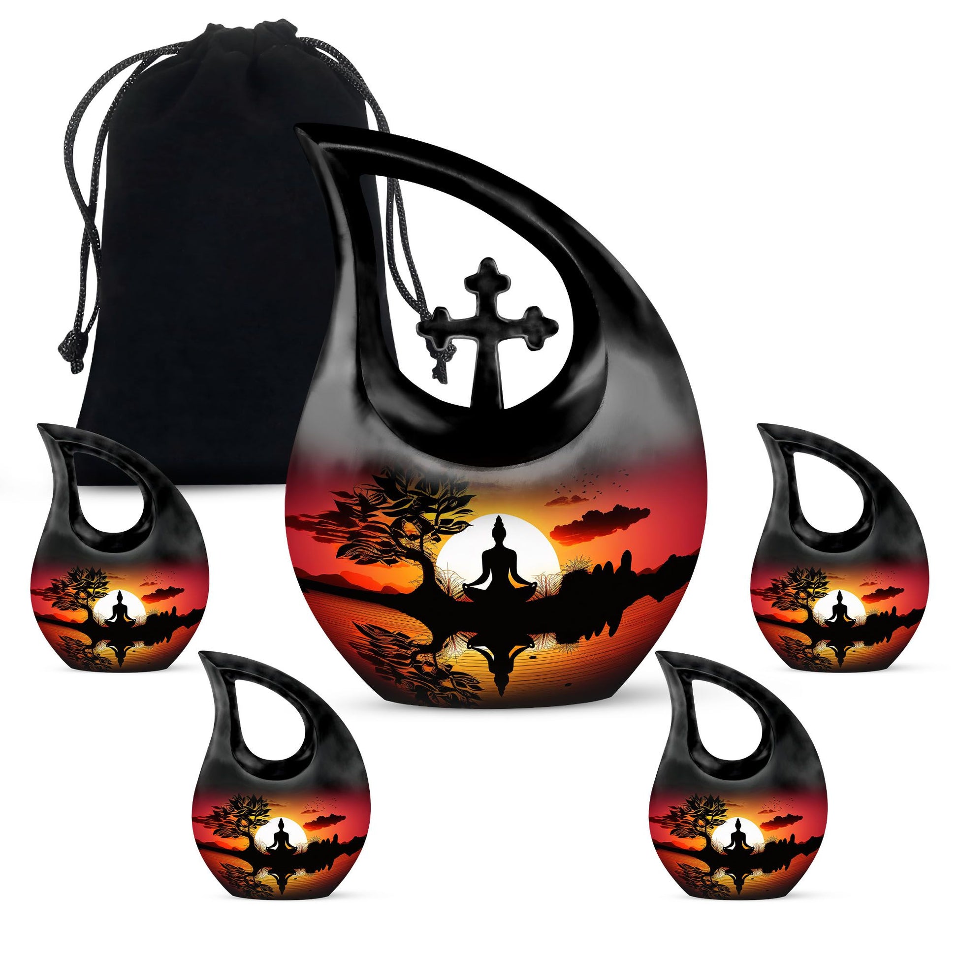Yoga Urns For Ashes - Urns For Ashes Keepsake