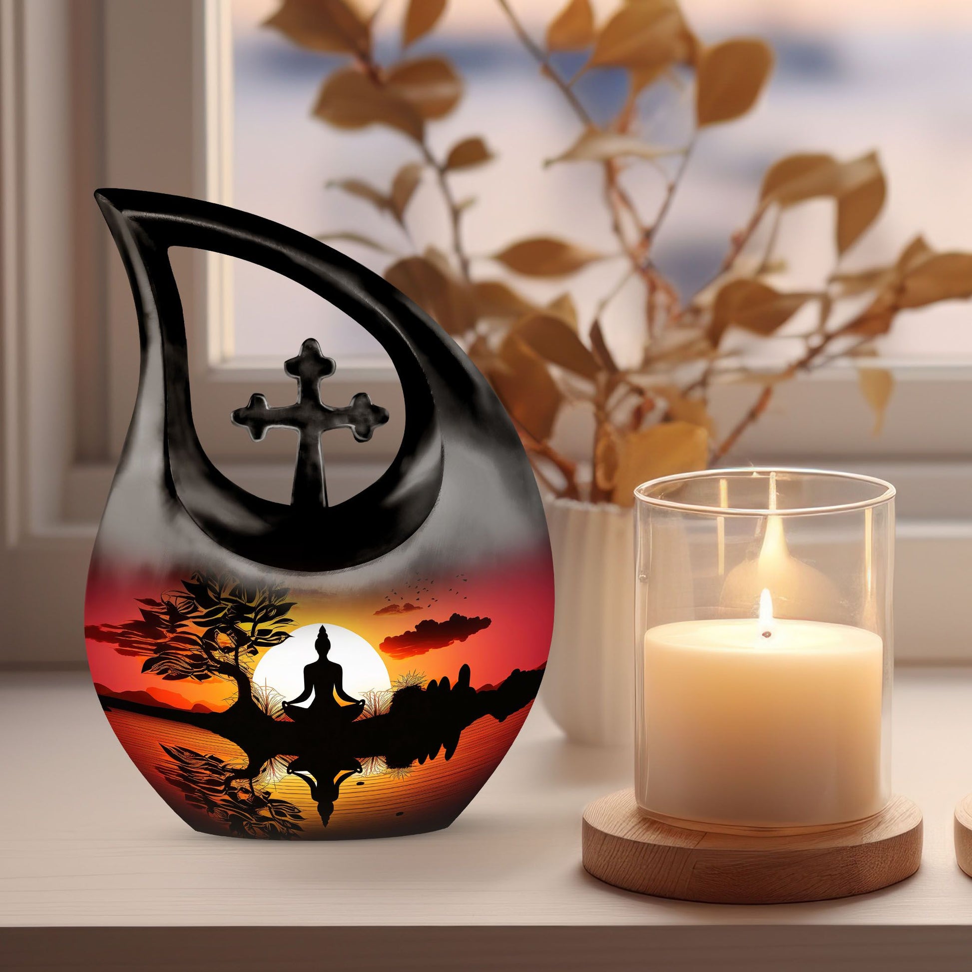 Yoga Urns For Ashes - Urns For Ashes Keepsake