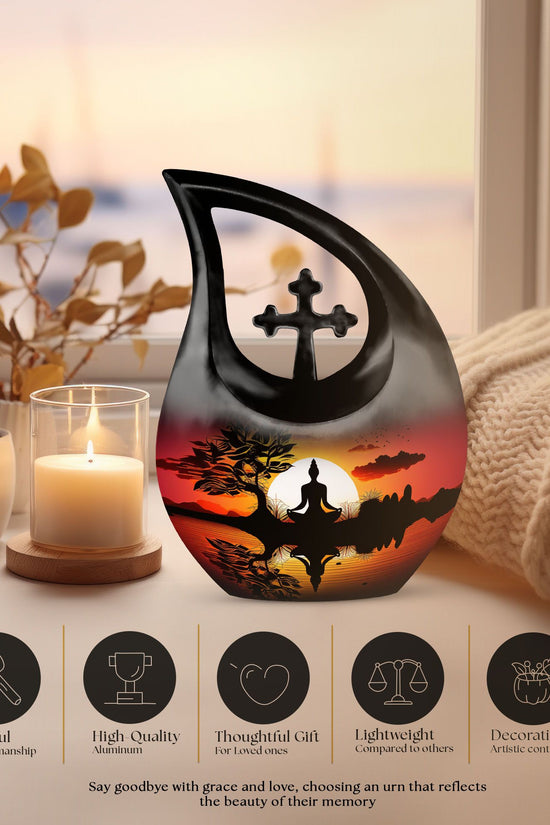 Yoga Urns For Ashes - Urns For Ashes Keepsake