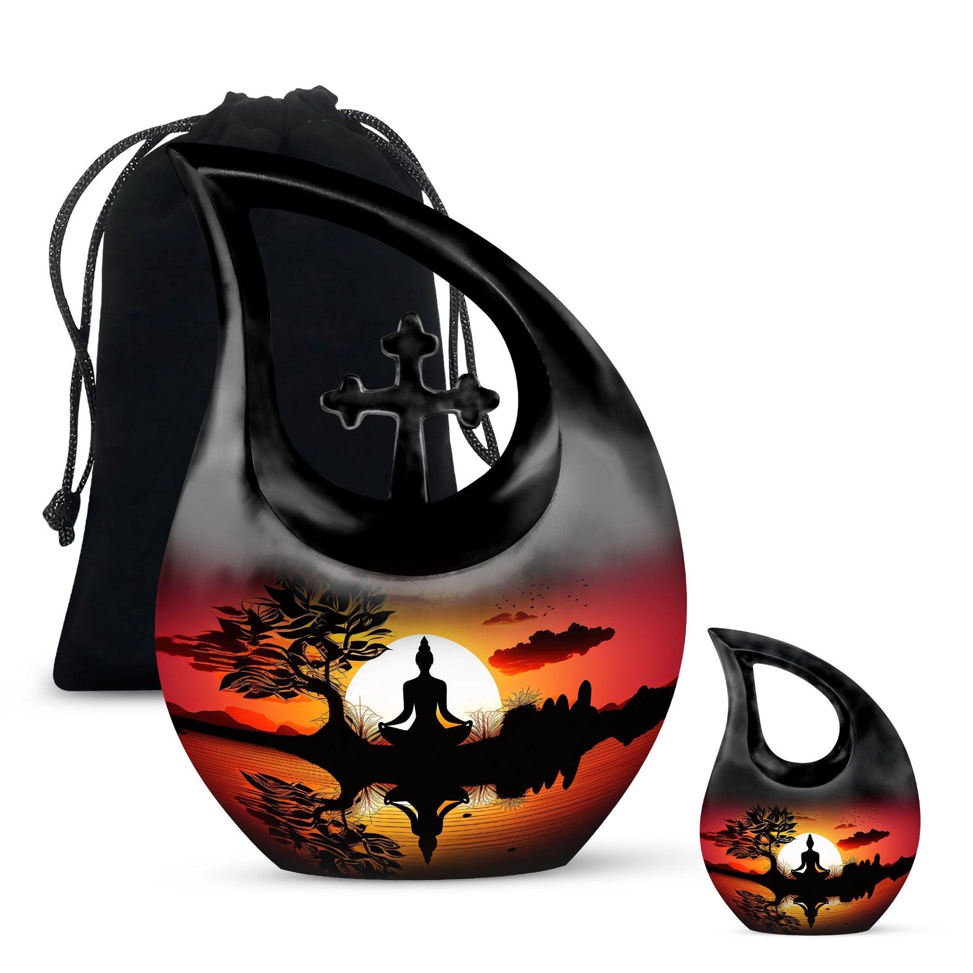 Yoga Urns For Ashes - Urns For Ashes Keepsake