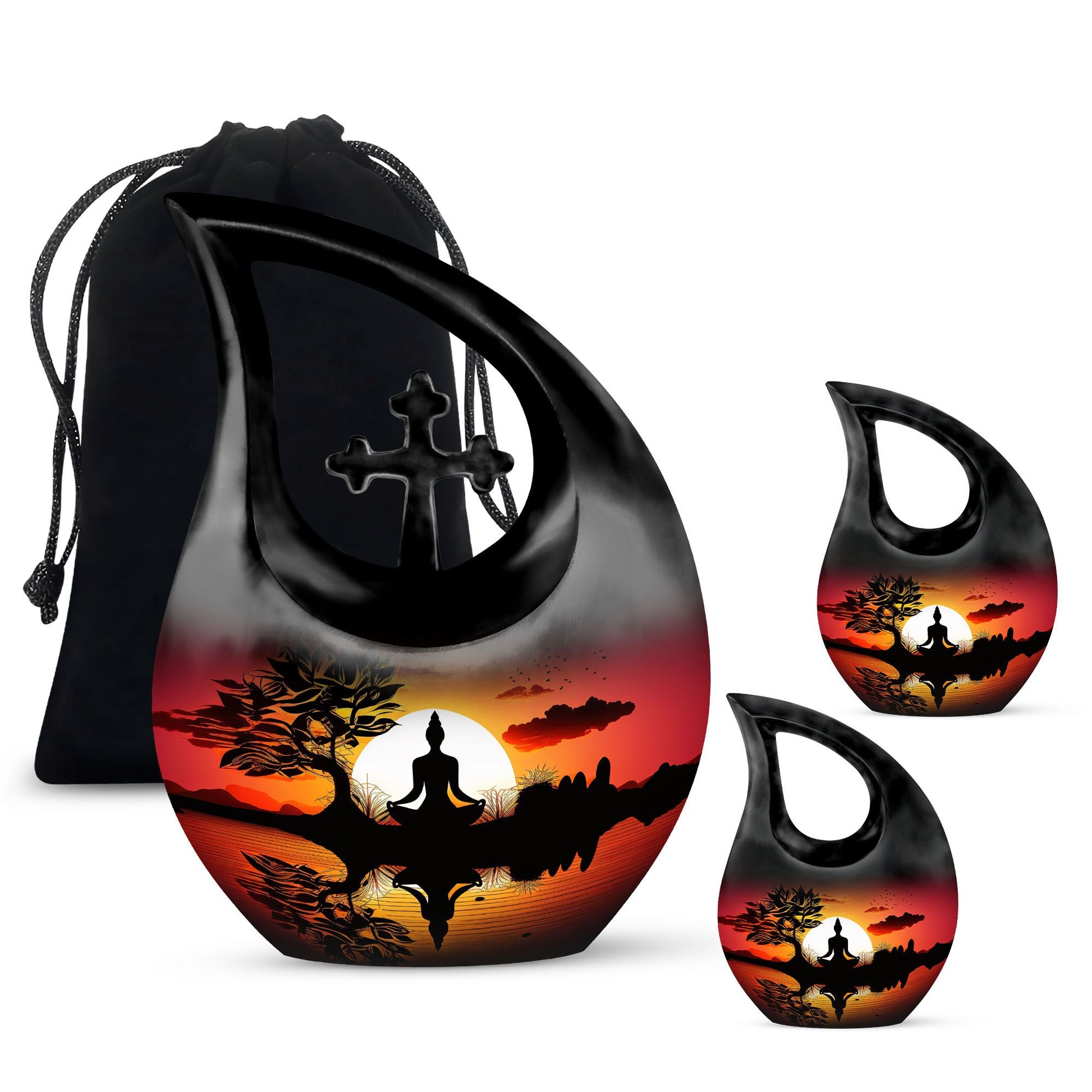 Yoga Urns For Ashes - Urns For Ashes Keepsake