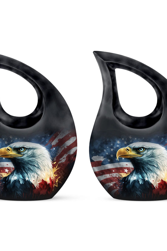 Eagle Urns For Ashes - Human Ash Keepsake