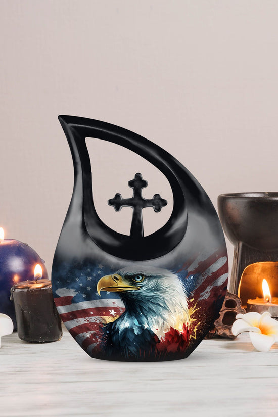 Eagle Urns For Ashes - Human Ash Keepsake