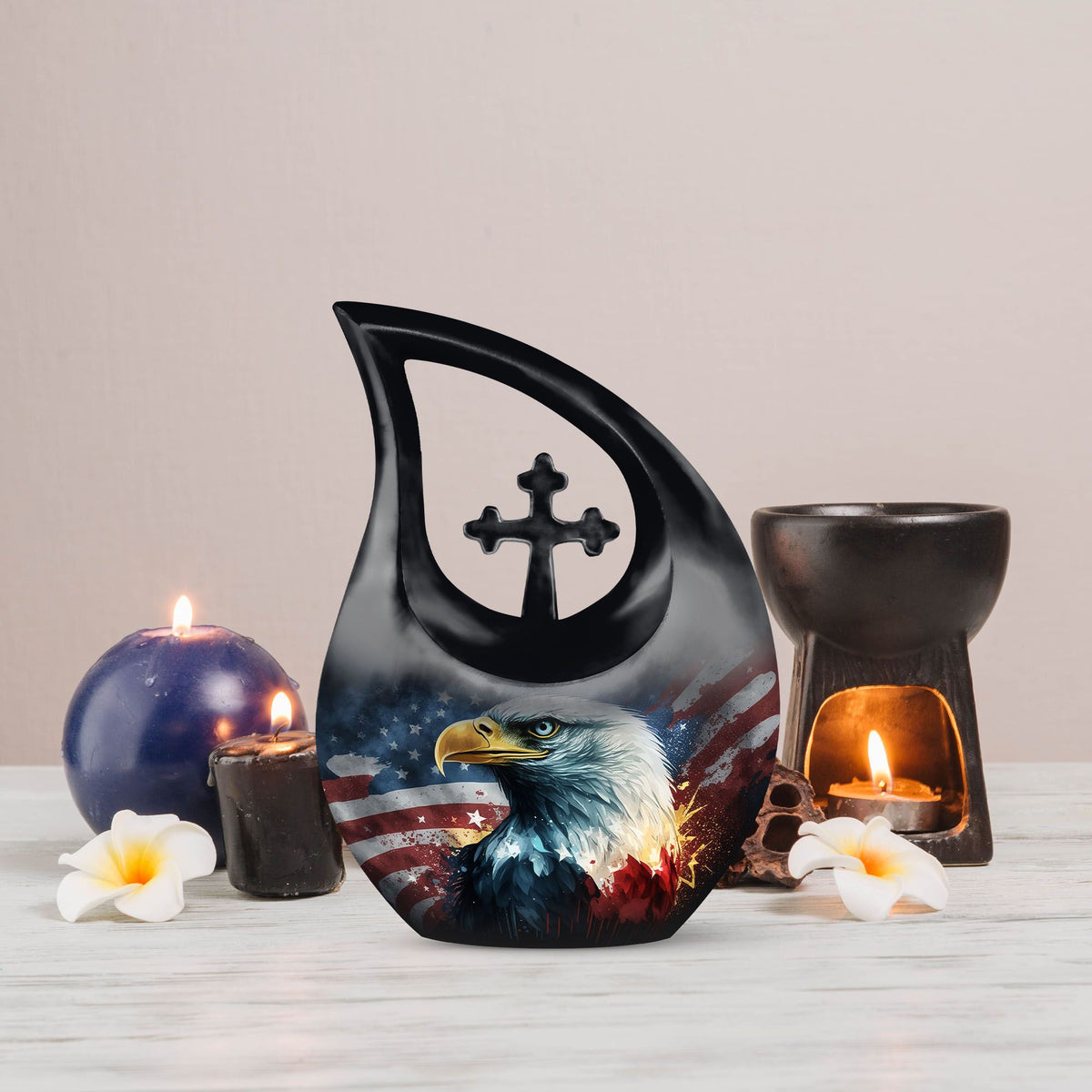 Eagle Urns For Ashes - Human Ash Keepsake