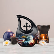 Eagle Urns For Ashes - Human Ash Keepsake