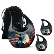 Eagle Urns For Ashes - Human Ash Keepsake