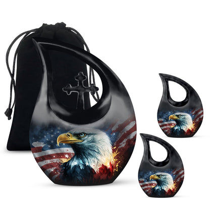 Eagle Urns For Ashes - Human Ash Keepsake