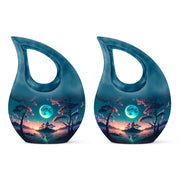 Moon Urns For Ashes - Keepsake Urn Set