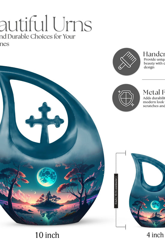 Moon Urns For Ashes - Keepsake Urn Set