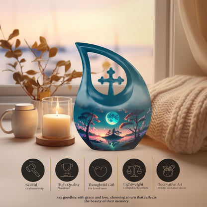Moon Urns For Ashes - Keepsake Urn Set