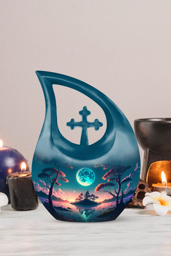 Moon Urns For Ashes - Keepsake Urn Set
