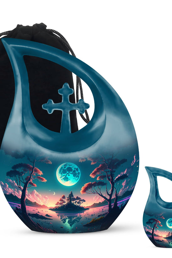 Moon Urns For Ashes - Keepsake Urn Set