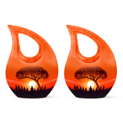 Yoga Urns For Ashes - Urn Keepsake Set