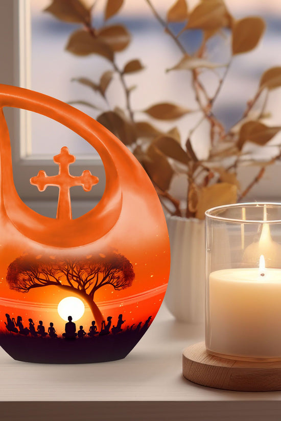 Yoga Urns For Ashes - Urn Keepsake Set