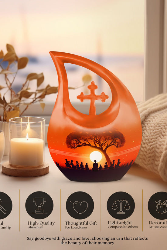 Yoga Urns For Ashes - Urn Keepsake Set