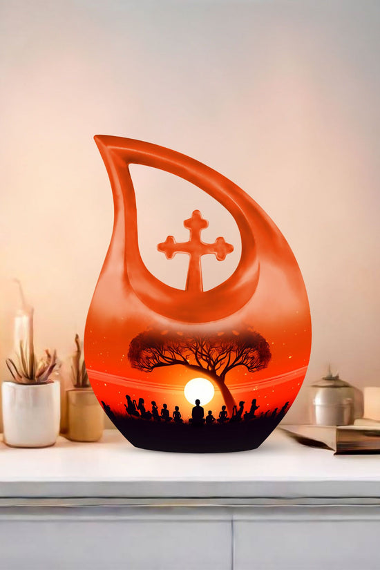 Yoga Urns For Ashes - Urn Keepsake Set