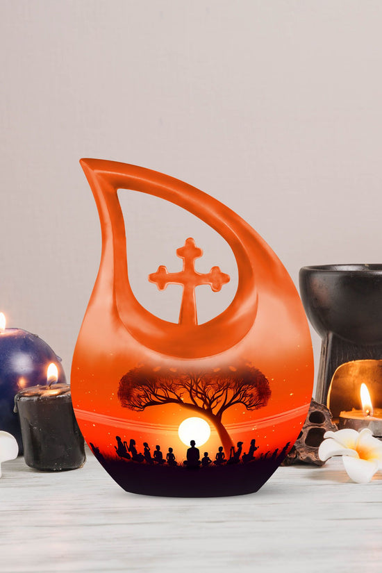 Yoga Urns For Ashes - Urn Keepsake Set